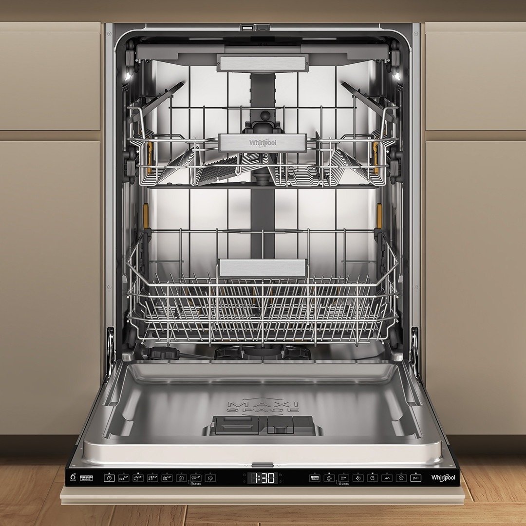 Whirlpool, 15 комплектов посуды, ширина 60 см - Интегрируемая посудомоечная машина