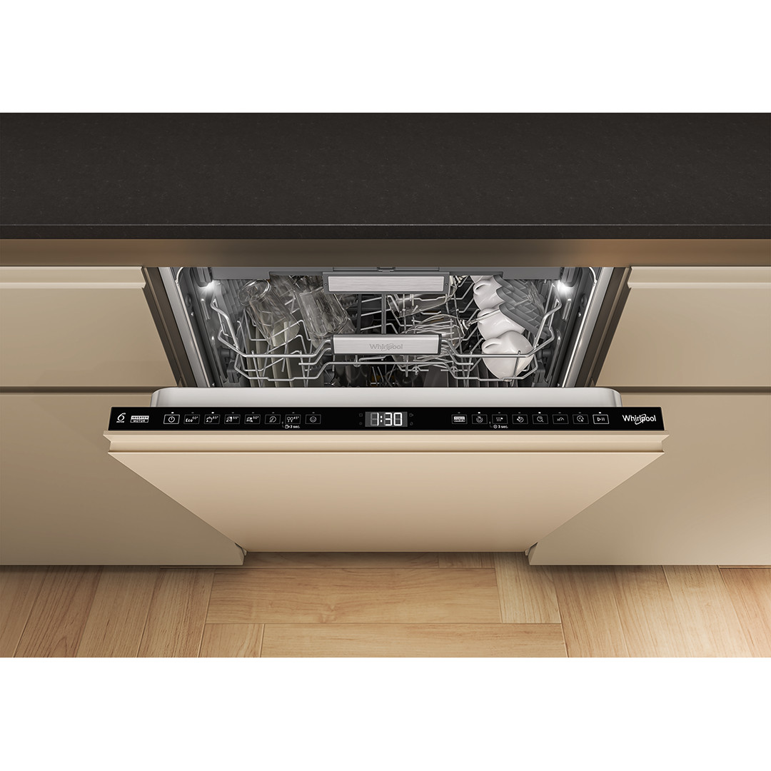 Whirlpool, 15 комплектов посуды, ширина 60 см - Интегрируемая посудомоечная машина