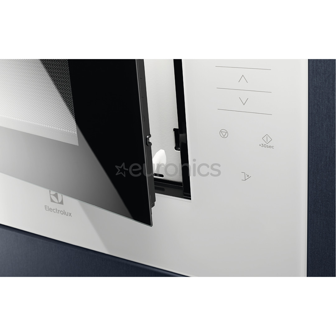 Electrolux, 26 L, 900 W, white - Built-in Microwave Oven