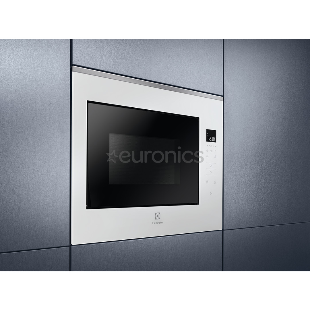 Electrolux, 26 L, 900 W, white - Built-in Microwave Oven
