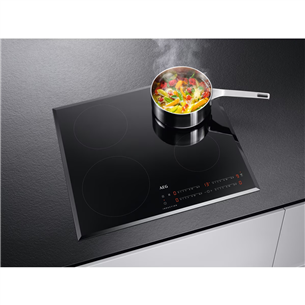 AEG 3000 Basic, width 59 cm, frameless, black - Built-in Induction Hob