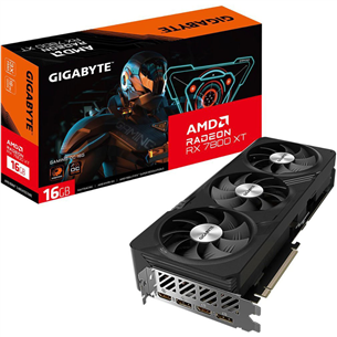 Gigabyte AMD Radeon RX 7800 XT, 16 GB, GDDR6, 256 bit - Grafiskā karte