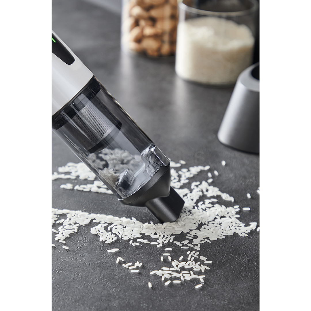 Tefal X-Touch, 80000 apgr/min., pelēka/melna - Rokas putekļu sūcējs