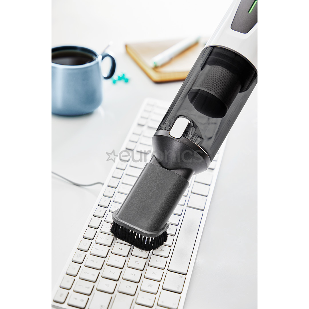 Tefal X-Touch, 80000 apgr/min., pelēka/melna - Rokas putekļu sūcējs