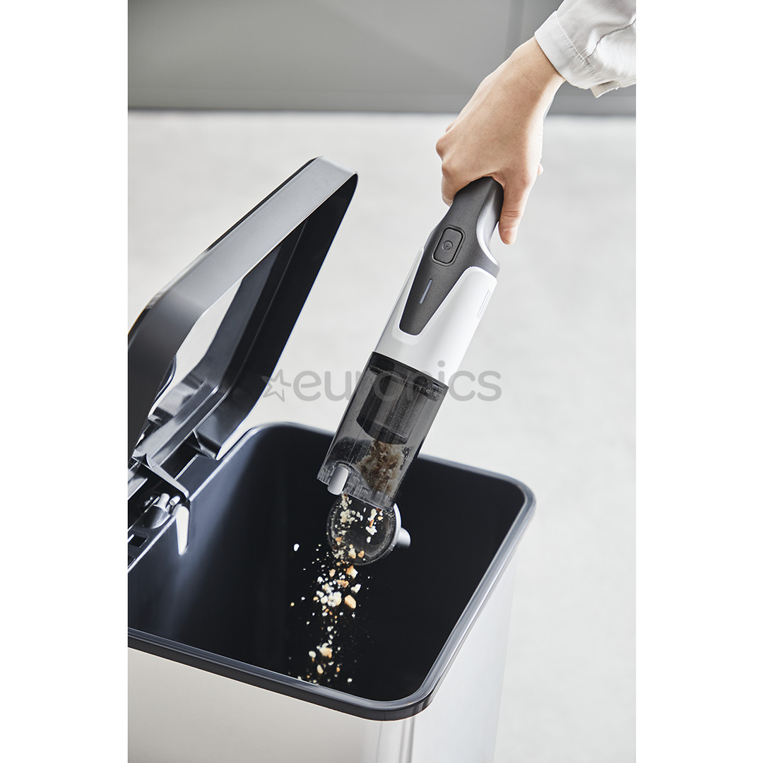 Tefal X-Touch, 80000 apgr/min., pelēka/melna - Rokas putekļu sūcējs