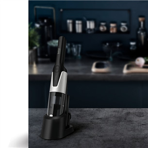 Tefal X-Touch, 80000 apgr/min., pelēka/melna - Rokas putekļu sūcējs