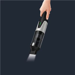 Tefal X-Touch, 80000 apgr/min., pelēka/melna - Rokas putekļu sūcējs