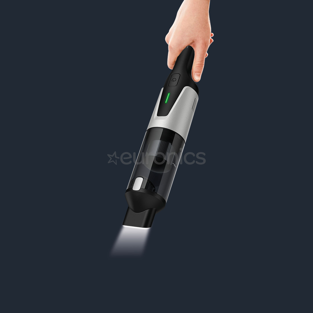 Tefal X-Touch, 80000 apgr/min., pelēka/melna - Rokas putekļu sūcējs