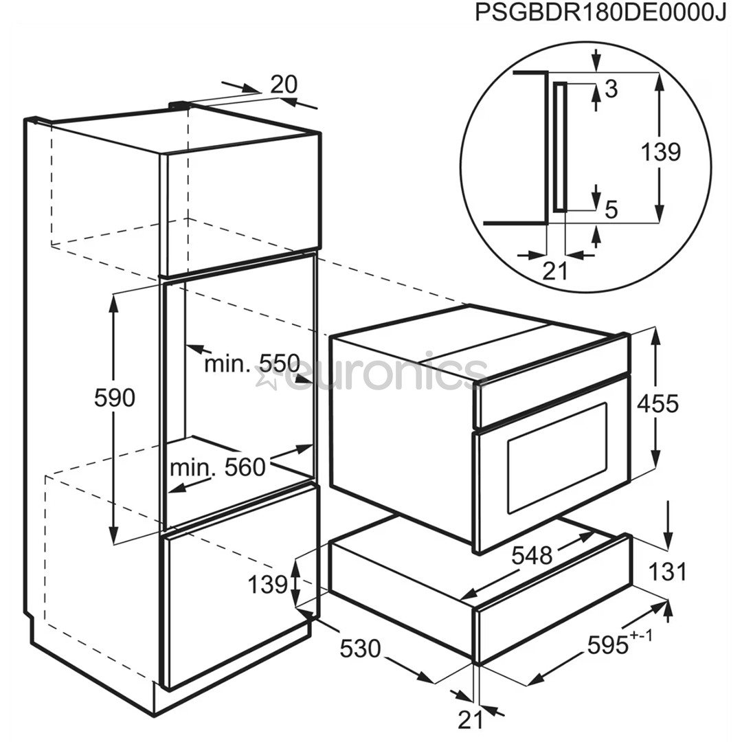 AEG - Built-in Warming Drawer