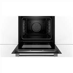 Bosch  Serie 8, 71 л, черный - Интегрируемый духовой шкаф