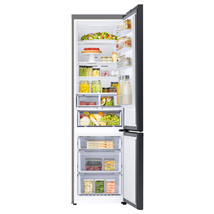 Samsung BeSpoke, 203 cm, 390 L, inox - Refrigerator