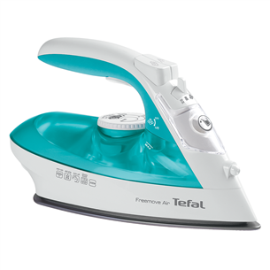 Tefal Freemove Air, 2400 W, tirkīza - Bezvadu tvaika gludeklis