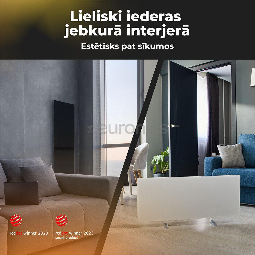 Aeno, 700+ Вт, белый - Обогреватель Premium Eco Smart