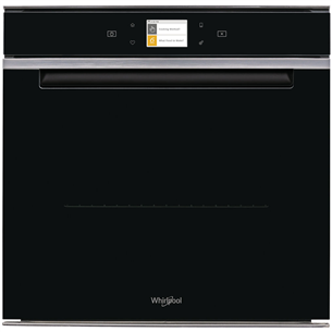 Whirlpool, 73 L, black - Built-in Oven + Induction hob