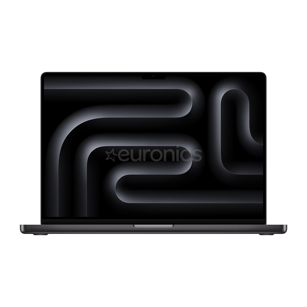 Apple MacBook Pro 16 (2023), M3 Pro 12C/18C, 18 ГБ, 512 ГБ, SWE, черный - Ноутбук