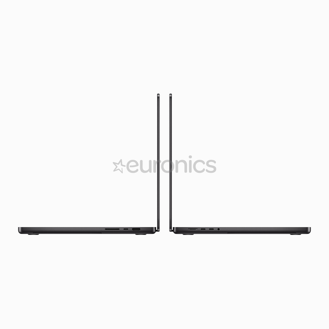 Apple MacBook Pro 16 (2023), M3 Pro 12C/18C, 18 ГБ, 512 ГБ, SWE, черный - Ноутбук