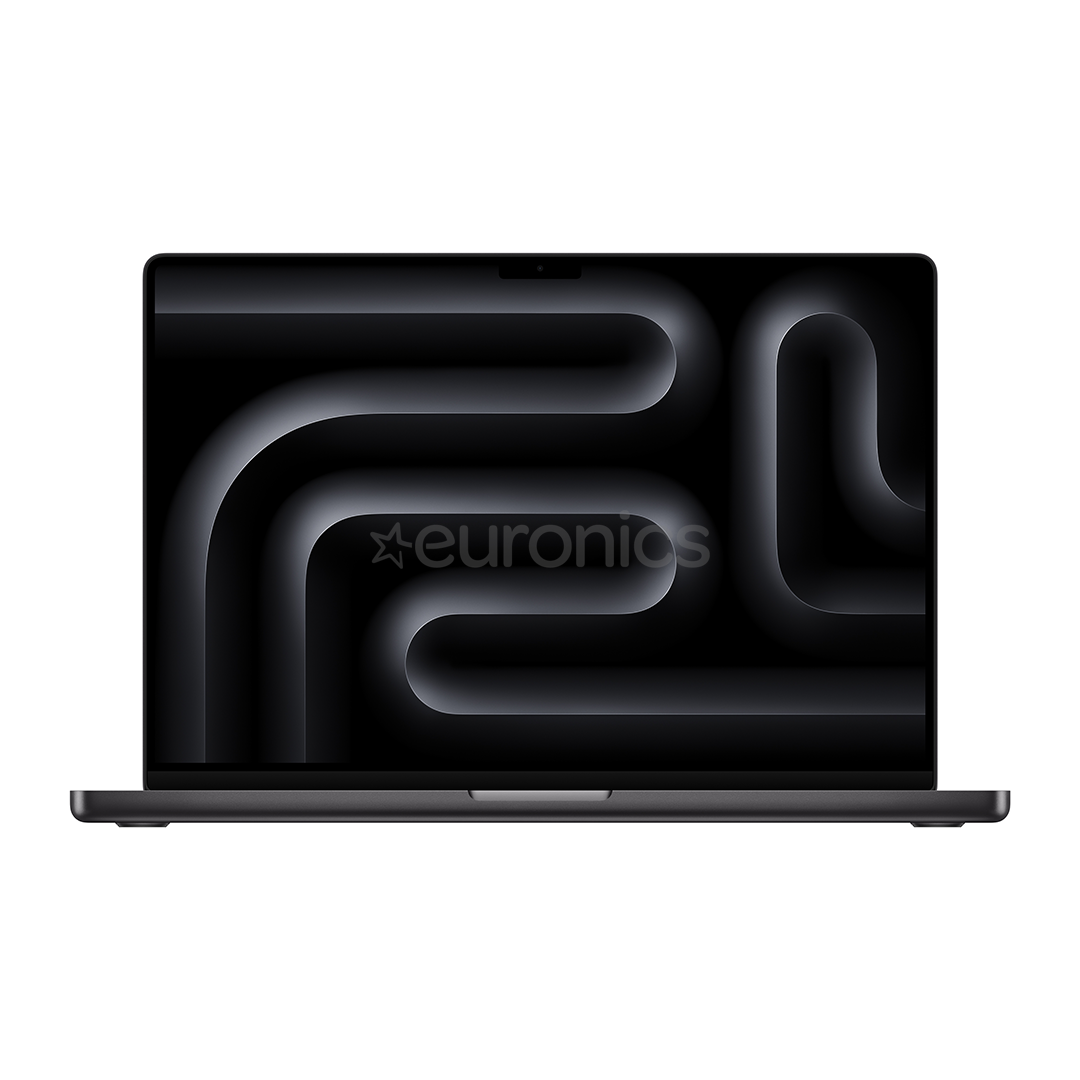 Apple MacBook Pro 16 (2023), M3 Max 14C/30C, 36 GB, 1 TB, ENG, melna - Portatīvais dators
