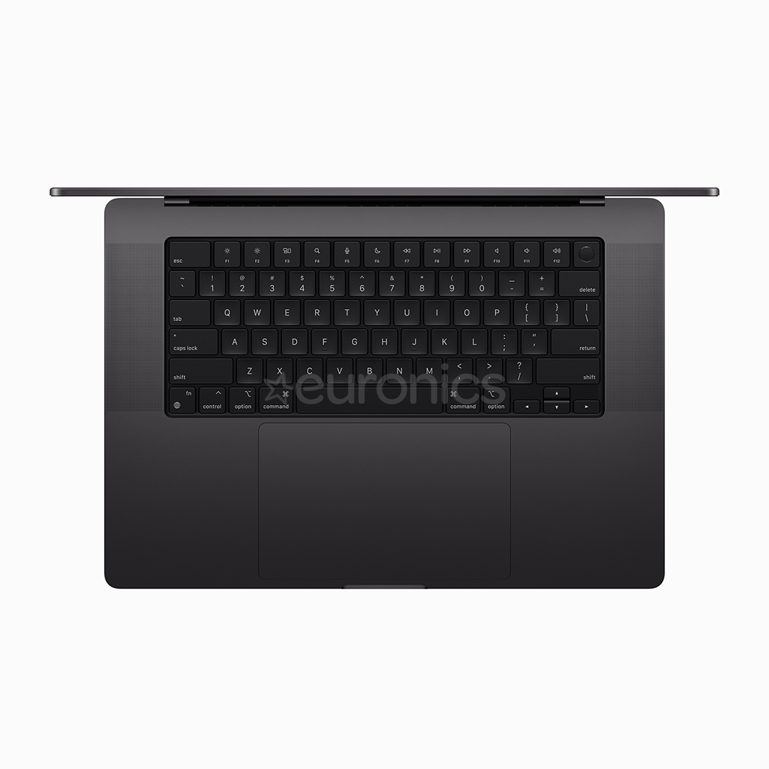 Apple MacBook Pro 16 (2023), M3 Max 14C/30C, 36 GB, 1 TB, ENG, melna - Portatīvais dators