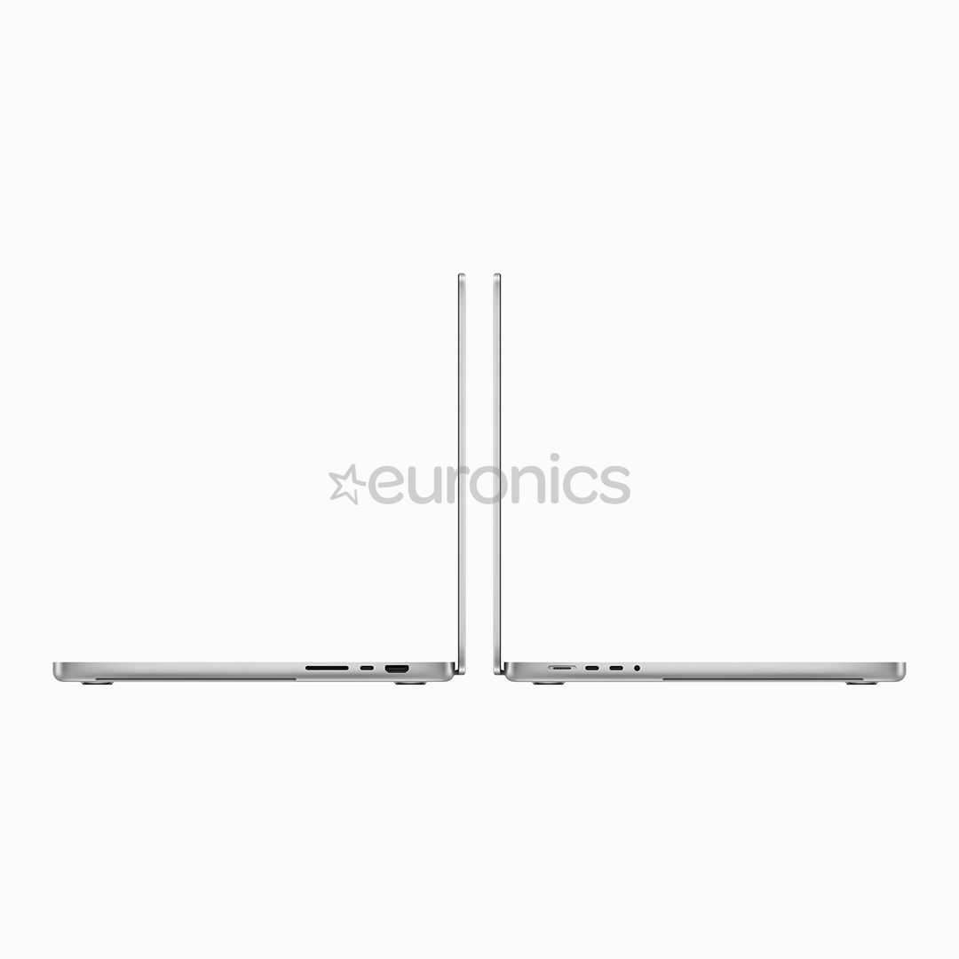 Apple MacBook Pro 16 (2023), M3 Pro 12C/18C, 36 GB, 512 GB, SWE, sudraba - Portatīvais dators