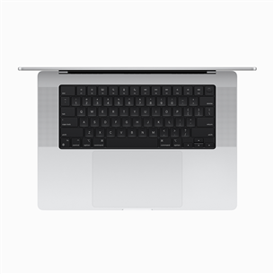 Apple MacBook Pro 16 (2023), M3 Pro 12C/18C, 36 GB, 512 GB, ENG, sudraba - Portatīvais dators