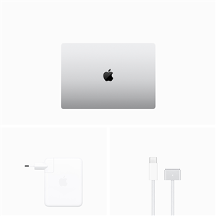 Apple MacBook Pro 16 (2023), M3 Max 16C/40C, 48 GB, 1 TB, RUS, sudraba - Portatīvais dators