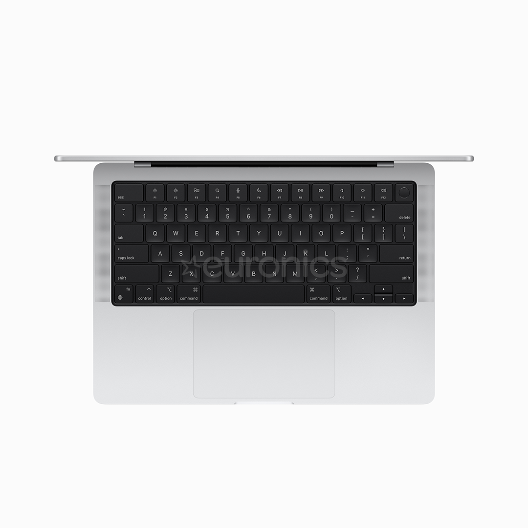 Apple MacBook Pro 14 (2023) M3, 8C/10C, 8 GB, 512 GB, RUS, sudraba - Portatīvais dators