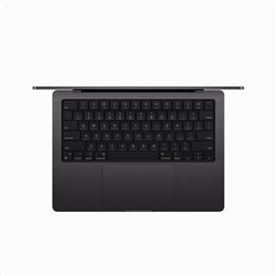Apple MacBook Pro 14 (2023) M3 Pro, 11C/14C, 18 GB, 512 GB, ENG, melna - Portatīvais dators