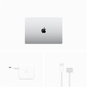 Apple MacBook Pro 14 (2023) M3 Pro, 11C/14C, 18 GB, 512 GB, ENG, sudraba - Portatīvais dators