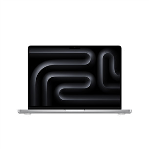 Apple MacBook Pro 14 (2023) M3 Pro, 12C/18C, 18 GB, 1 TB, RUS, sudraba - Portatīvais dators