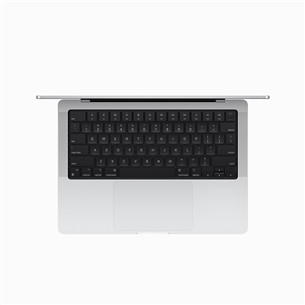 Apple MacBook Pro 14 (2023) M3 Pro, 12C/18C, 18 GB, 1 TB, RUS, sudraba - Portatīvais dators