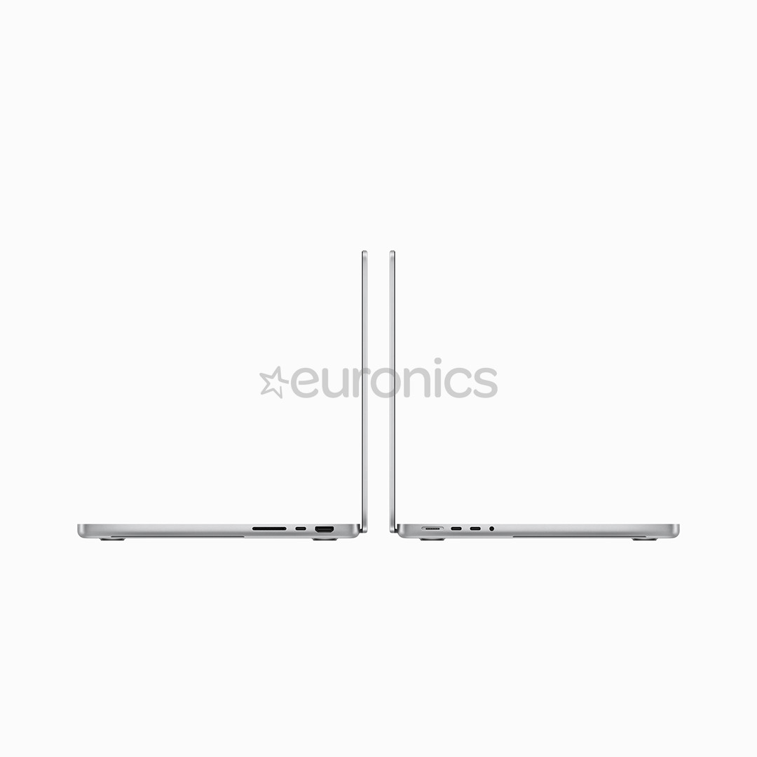 Apple MacBook Pro 14 (2023) M3 Max, 14C/30C, 36 GB, 1 TB, SWE, sudraba - Portatīvais dators