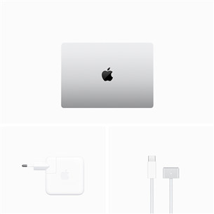 Apple MacBook Pro 14 (2023) M3 Max, 14C/30C, 36 GB, 1 TB, SWE, sudraba - Portatīvais dators