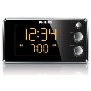 Digital tuning clock radio, Philips