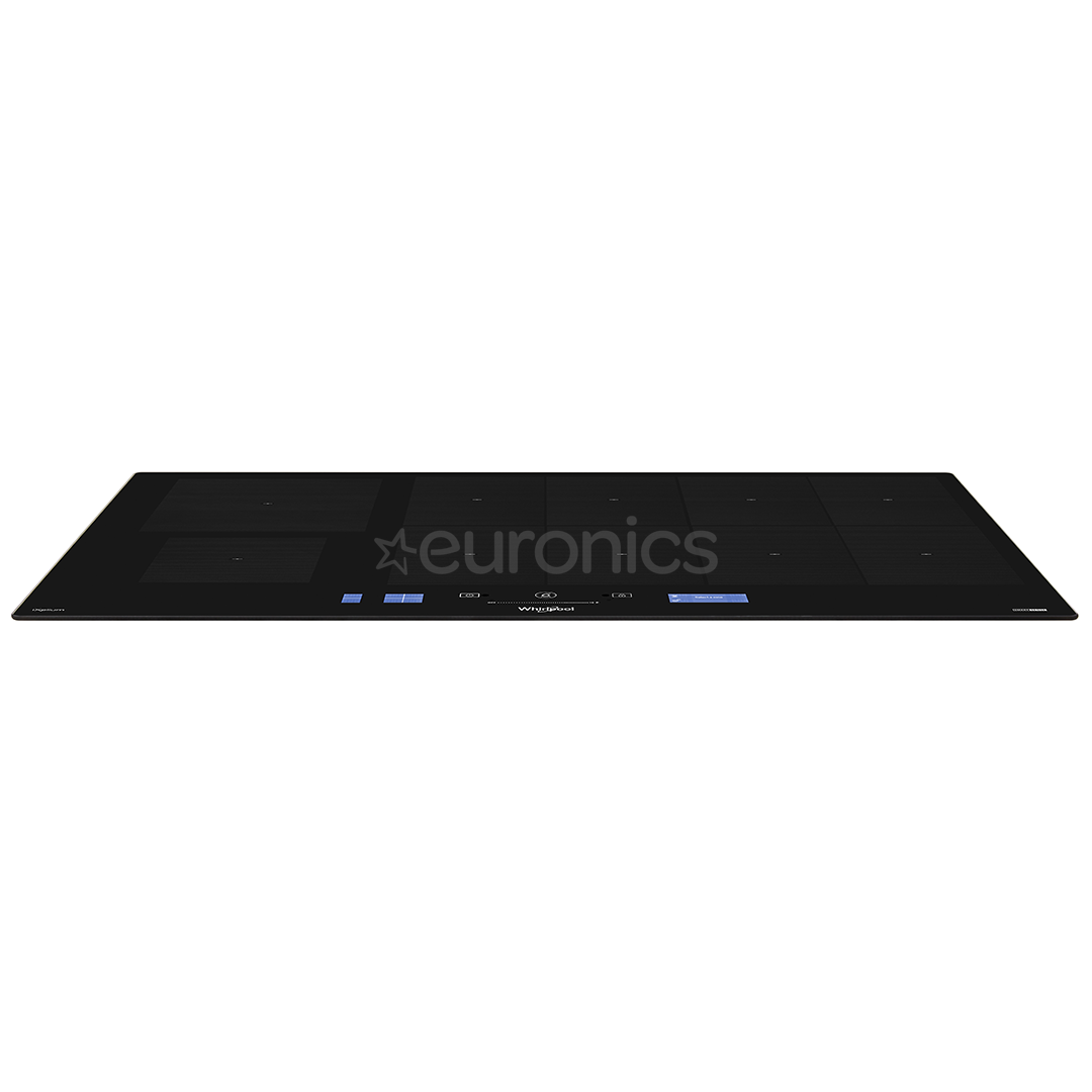 Whirlpool, width 86 cm, black - Built-in induction hob