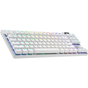 Logitech PRO X TKL, US, white - Wireless keyboard