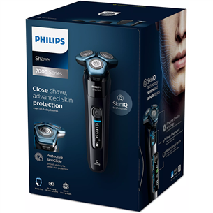 Philips Shaver 7000, Wet & Dry, melna - Skuveklis