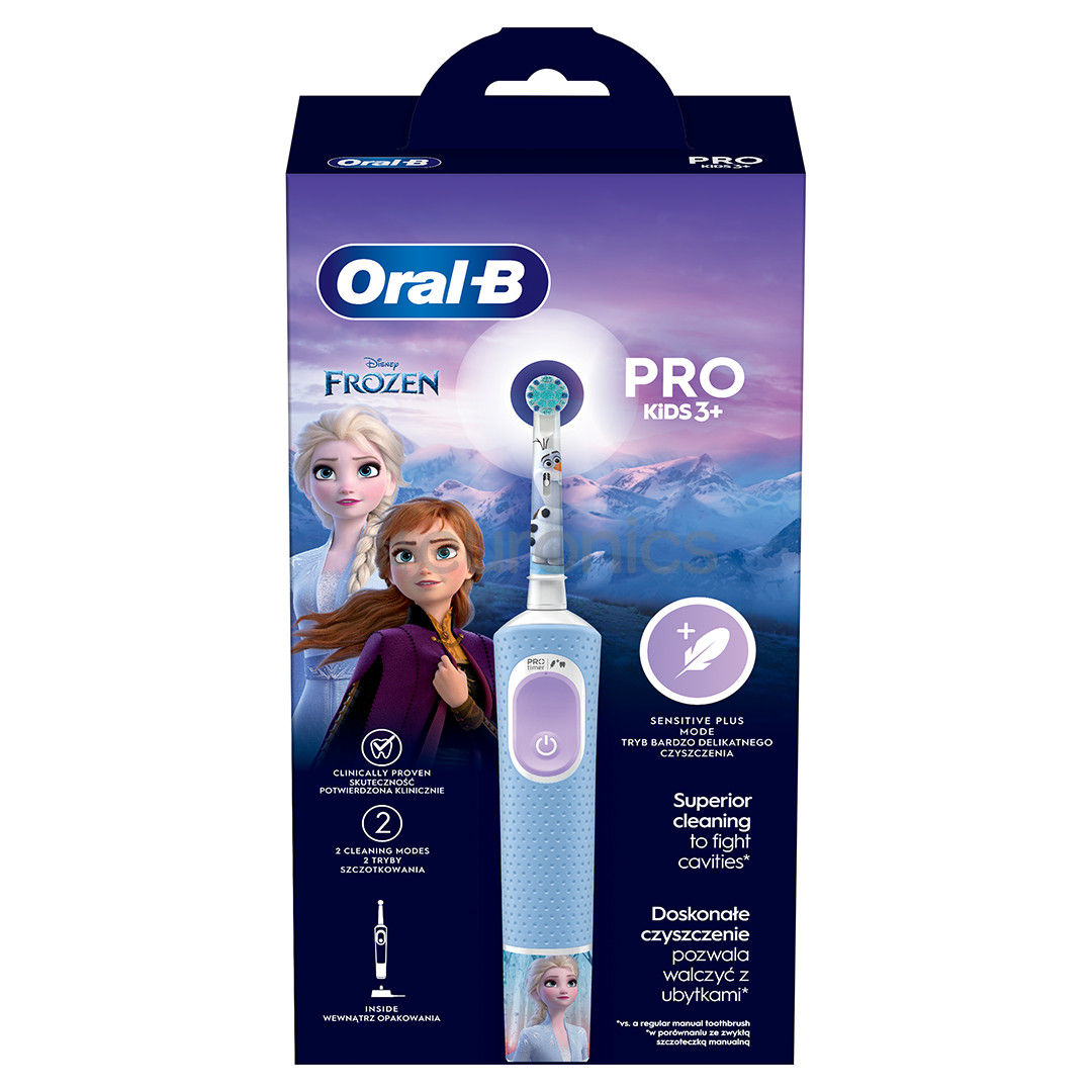 Braun Oral-B Vitality PRO Kids, Frozen - Электрическая зубная щетка