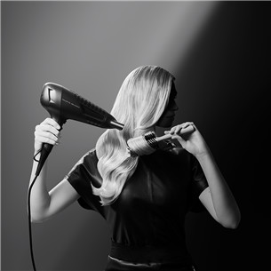 Rowenta x KARL LAGERFELD Studio Dry, 2100 W, melna - Matu fēns