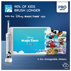 Braun Oral-B Vitality PRO Kids, Frozen - Elektriskā zobu birste + ceļojuma futrālis