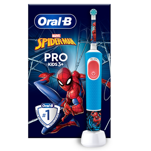 Braun Oral-B Vitality PRO Kids, Spiderman - Elektriskā zobu birste