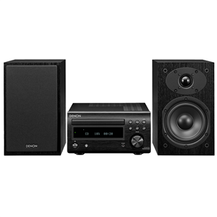 Denon M41DAB Receiver, SC-M41 Speakers, melna - Mūzikas sistēma RCDM41DABBKEK+SCM41B