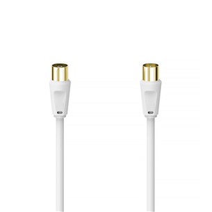 Hama Antenna Cable, 100 dB, gold-plated, 1,5 m, white - Cable 00305066