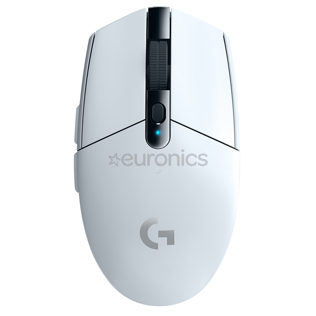 Logitech G305, balta - Bezvadu datorpele