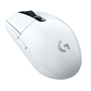 Logitech G305, balta - Bezvadu datorpele