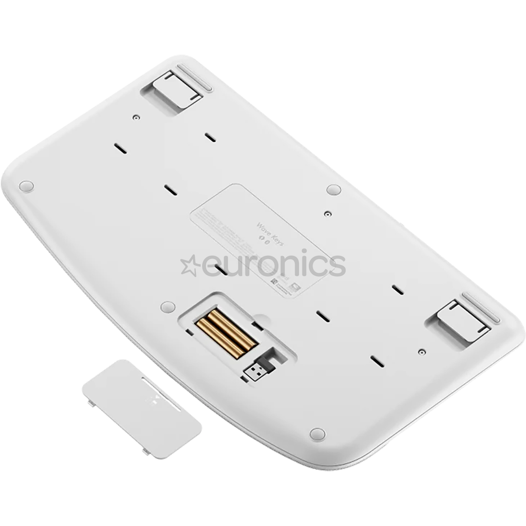 Logitech Wave Keys, SWE, белый - Беспроводная клавиатура
