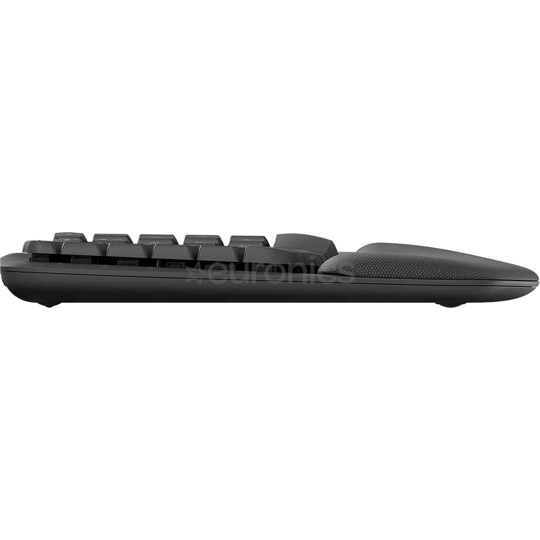 Logitech Wave Keys, US, black - Wireless keyboard