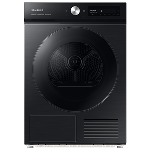 Samsung BeSpoke AI, 9 kg, depth 60 cm, black - Clothes Dryer DV90BB7445GBS7