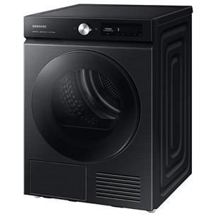 Samsung BeSpoke AI, 9 kg, depth 60 cm, black - Clothes Dryer