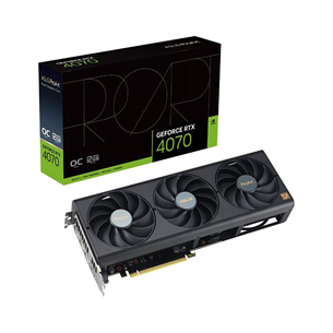 ASUS NVIDIA GeForce RTX 4070, 12GB, 192 bit - Grafiskā karte PROART-RTX4070-O12G