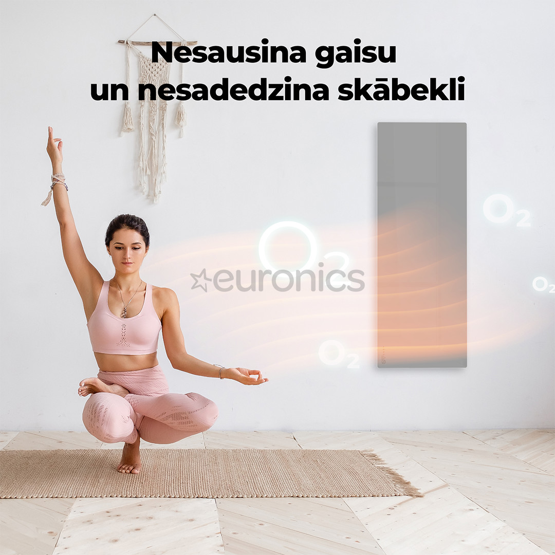 Aeno, 700+ Вт, серый - Обогреватель Premium Eco Smart